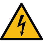 W012 Warning Electricity